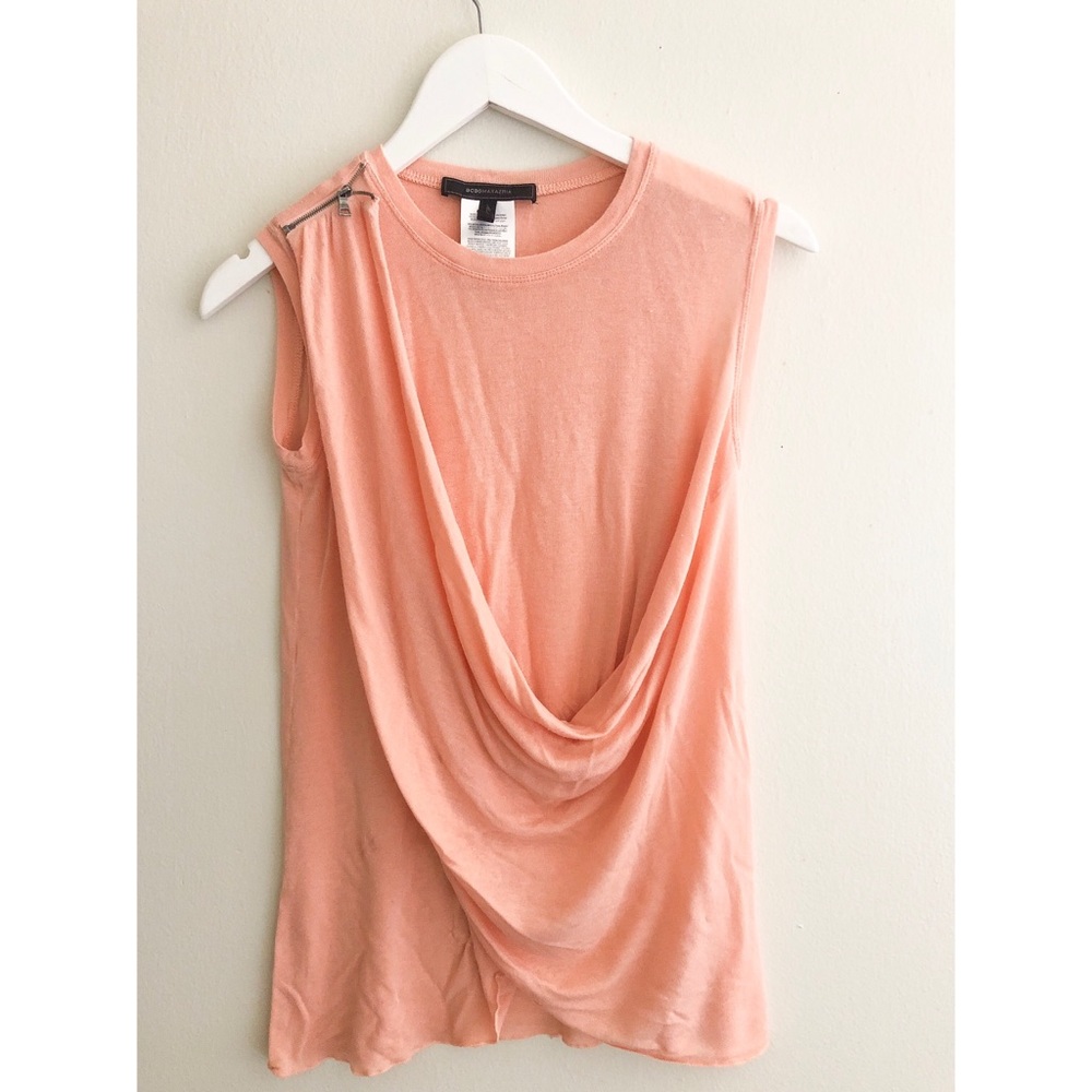 BCBGMAXAZRIA pink top